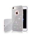 TFO Glitter 3 i 1 Deksel til iPhone 16e Sølv
