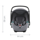 Britax, Bilstol, Baby-Safe 3 i-Size Babybilstol  Midnight Grey