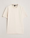 Boss BLACK Thompson Crew Neck T Shirt Open White