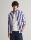 Poplinskjorte med parasollstriper og regular fit  BLUSHING PINK XL