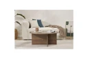 Boro Sofabord 90 cm - Brun