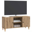  TV skap Artisan eik 102 x 34,5 x 50 cm Konstruert tre