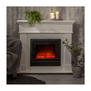 STAR TRADING 064-23 DECORATIVE FIREPLACE BLACK 064-23