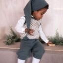 Bluum Strik Strikkesett Stas-vest m/nikkers og nisselue - garnpakke i Bluum Soft Merino Ull