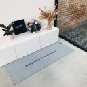 MADABOUTMATS Stor Dørmatte med tekst Scraper Alexa Grønn 50x150c
