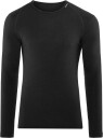 Woolpower Lite crewneck Svart S 2023 Thermoundert?y overdeler