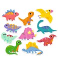Djeco Puslespill 10 stk. Duo Dinos Djeco OneSize Puslespill