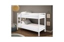 Køyeseng med to liggeplasser Loft24 Køyeseng Alpi 208x103x143 cm hvit Vit  