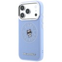 Karl Lagerfeld Point & Choupette Sketch MagSafe-etui til iPhone 18 Pro Max / 17 Pro Max Blå