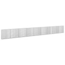 vidaXL Gabion med 5 mm tråd og 5x2,5 cm nett 900x20x100 cm
