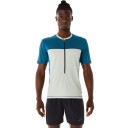 Asics Men's Fujitrail Short Sleeve Top Blå XS Man