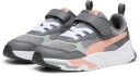 Puma Trinity AC PS Joggesko Concrete Gray/Poppy Pink/Cool Dark Gray 31