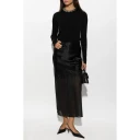 By Malene Birger Dame Strikkevarer Svart XS,