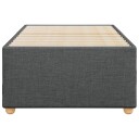  Sengeramme mørkegrå 90x190 cm stoff 8721102695773