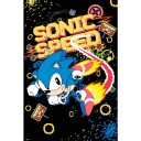 Sonic Plakat Speed    91,5 x 61 cm
