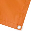 vidaXL Balkong privat skjerm 180 x 700 cm Stoff med PU belegg Oransje