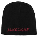 Alice Cooper Alice Cooper Unisex Beanie Hat: Logo Black