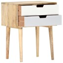 vidaXL Nattbord 47x35x59 cm heltre mango