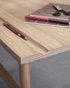 Hübsch Skrivebord 120x60xH77 - Natur