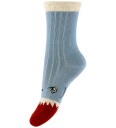 Konges Sløjd Sokker   2 pack   Rib   Shark   Konges Sløjd   17/18   Sokker Beige Blå
