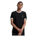 Fred Perry Herre Topper Svart XS,