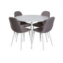 Venture Home Spisegruppe Venture Home Plaza med 4stk Polar Stoler GR23991