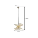 Lindby - Valdorin Utendørs Pendel Beige