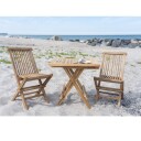 Toledo spisestuestoler for barn teak.
