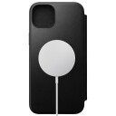 Nomad Modern Folio MagSafe Skinnetui til iPhone 15 PluSvart