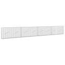 vidaXL Gabion med 5 mm Tråd og 5x10 cm Maske 400x10x50 cm