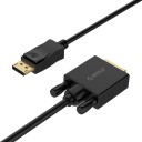 Orico XD-DTD DisplayPort til DVI 4K-kabel, 1 m – svart