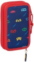 PJMasks Dobbeltpennal Marineblå