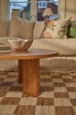 Chess Teppe Natural Jute / Off white 200x300 cm