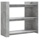  Konsollbord betonggrå 100x35x90 cm konstruert tre 848475