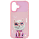 Nimmy CoolCute 2.0 Katte deksel for iPhone 17   Rosa