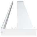 vidaXL Dusjhylle for dusjvegg krom 115 cm aluminium