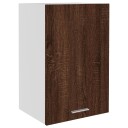  Veggskap brun eik 39,5x31x60 cm konstruert tre