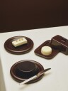 Barro Butter Dish Burgundy