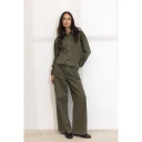 Camilla Pihl Dame Jeans Grønn XS,