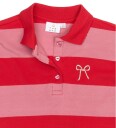 The New Poloskjorte - Piqué - TnRook - Ski Patrol Striped - The New - 13-14 år (158-164) - Polo Rosa Rød