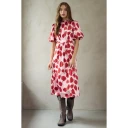 Noella Ruth Dress - Red - S