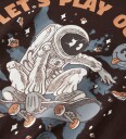 Name It Genser   NkmVictor   Chocolate Plum/Space Skate   Name It   6 år (116)   Genser   Brun