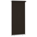 vidaXL Utendørs rullegardin 105 (B) x 230 (H) cm brun HDPE