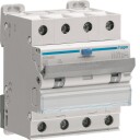 Hager AFH463C Jordfeilautomat 4-polet, 400 V 13 A, Stikkontakter & kabler