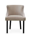 Chavelle dining chair torrin natural velvet
