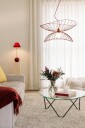 Globen Lighting Iris 20 Bordlampe Burgunder