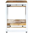 vidaXL TV-benk 90x30x40 cm heltre mango