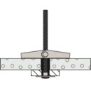 Fischer KD 4 Hullplugg 105 mm Sølv 25 stk. - Universell Innfesting