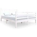  Sengeramme hvit 150x200 cm King Size heltre