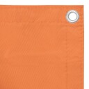 vidaXL Balkongskjerm oransje 120x500 cm oxfordstoff